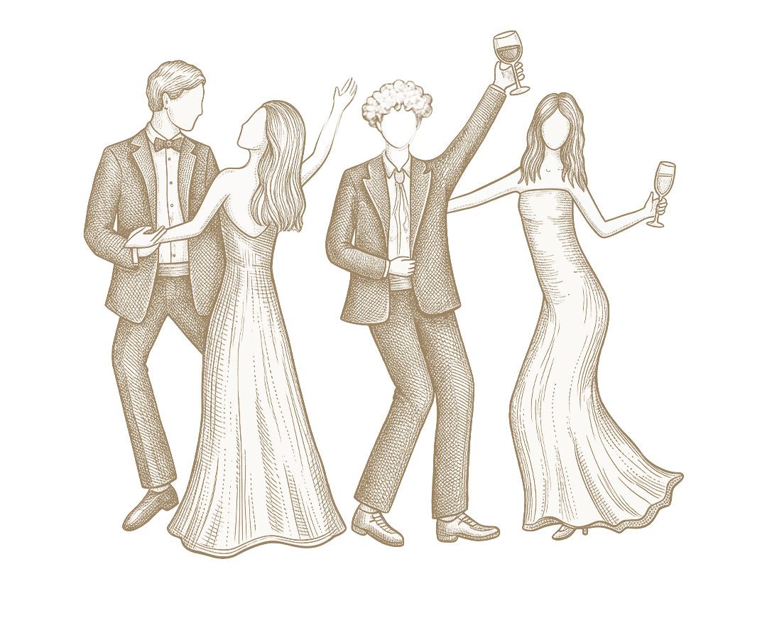Formal attire illustration